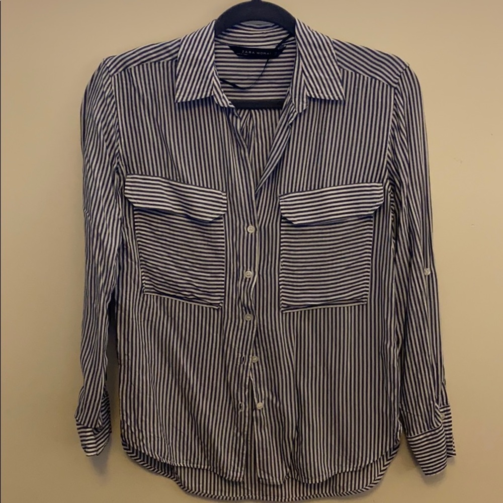 Stripped Zara Blouse